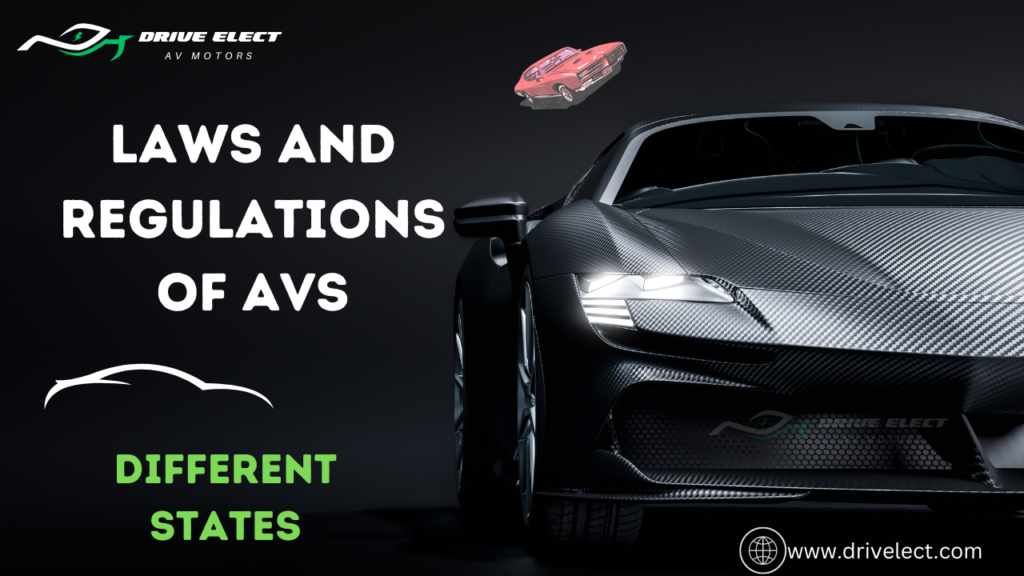 Autonomous vehicle laws and regulations governing in different states ...